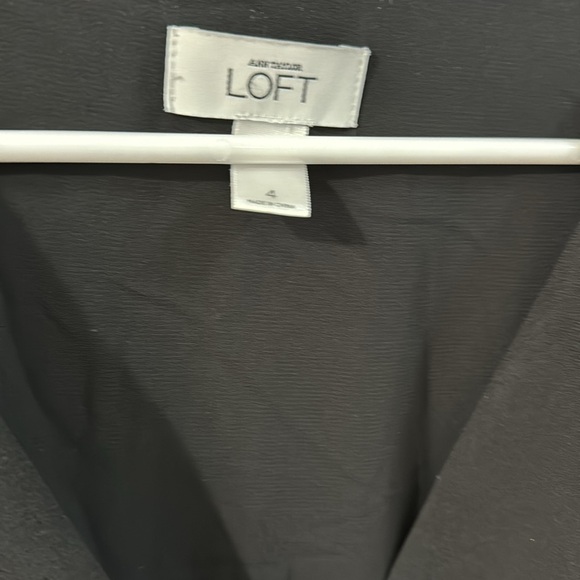 Ann Taylor Loft Black Cocktail Dress - Picture 3 of 6